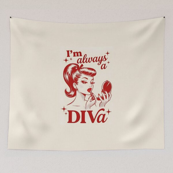 Item preview, I am always a diva designed and sold by Kritiwadhawan30.