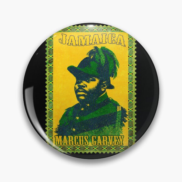 Item preview, Marcus Garvey Jamaica Vintage Postage Stamp | National Hero Pan-African UNIA Portrait Art designed and sold by Youngkev-arts.