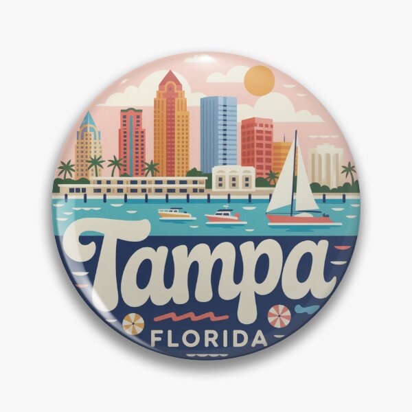 Item preview, Tampa Florida: Waterfront Skyline designed and sold by CircinusStore.
