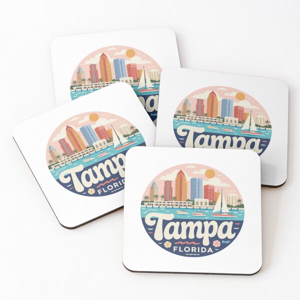 Item preview, Tampa Florida: Waterfront Skyline designed and sold by CircinusStore.