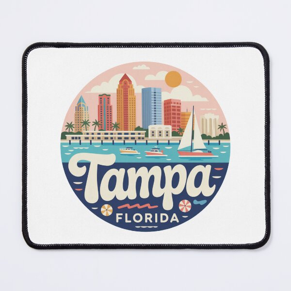 Item preview, Tampa Florida: Waterfront Skyline designed and sold by CircinusStore.