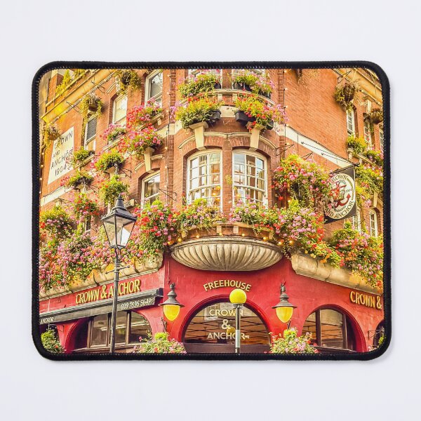Item preview, Crown & Anchor London Pub Print designed and sold by Craig Bernstein.