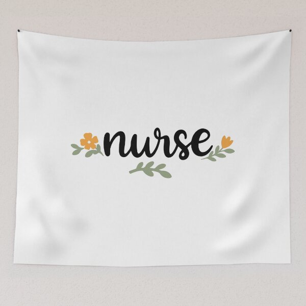 Item preview, NURSE Minimal Script Lettering designed and sold by YNELENT.