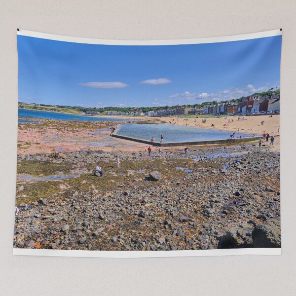 Item preview, North Berwick East Beach at Low Tide designed and sold by Violaman.