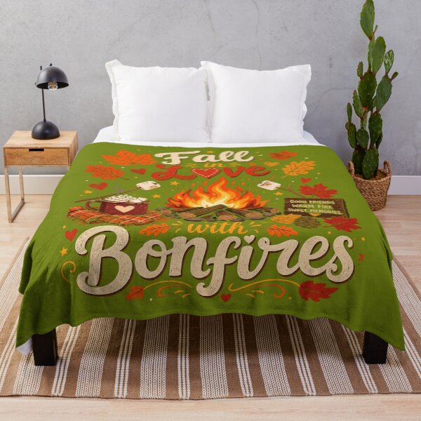 Item preview, Fall in Love with Bonfires designed and sold by Pixel-Lair.