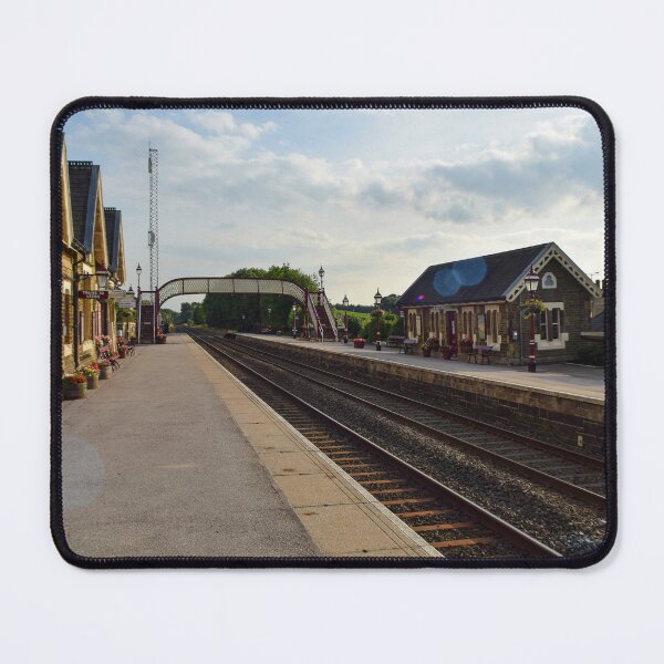 Item preview, Settle Railway Station Yorkshire Dales designed and sold by ArtworkNorth.