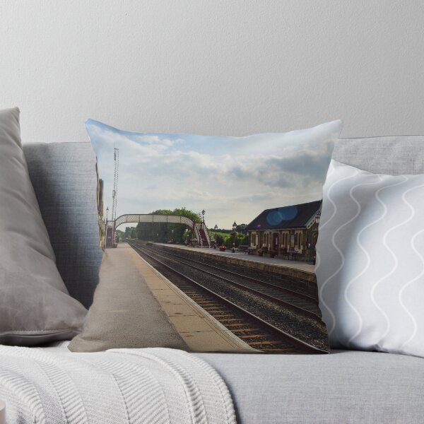 Item preview, Settle Railway Station Yorkshire Dales designed and sold by ArtworkNorth.