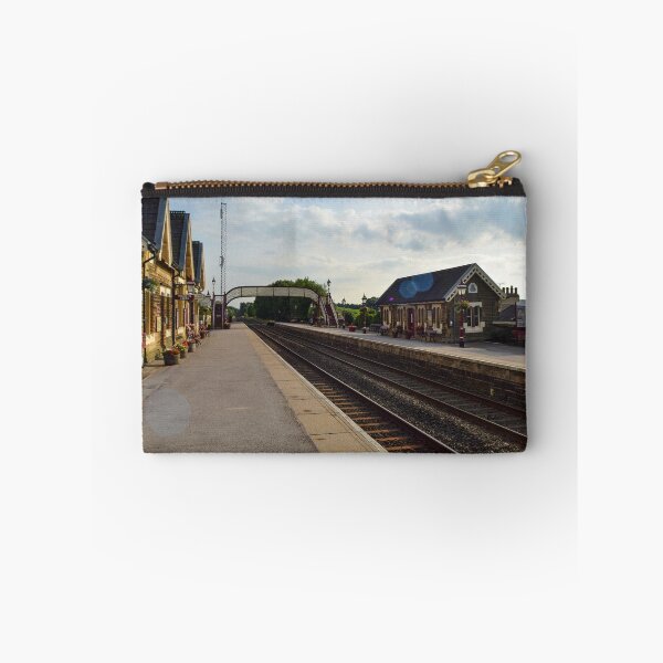 Item preview, Settle Railway Station Yorkshire Dales designed and sold by ArtworkNorth.