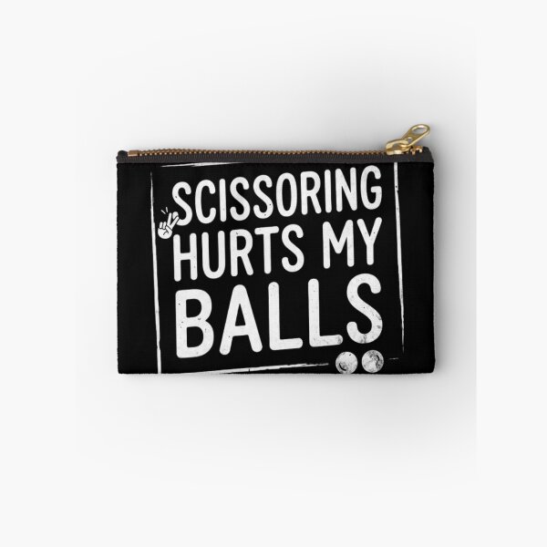 Item preview, Scissoring Hurts My Balls Shirt designed and sold by Zbixu.
