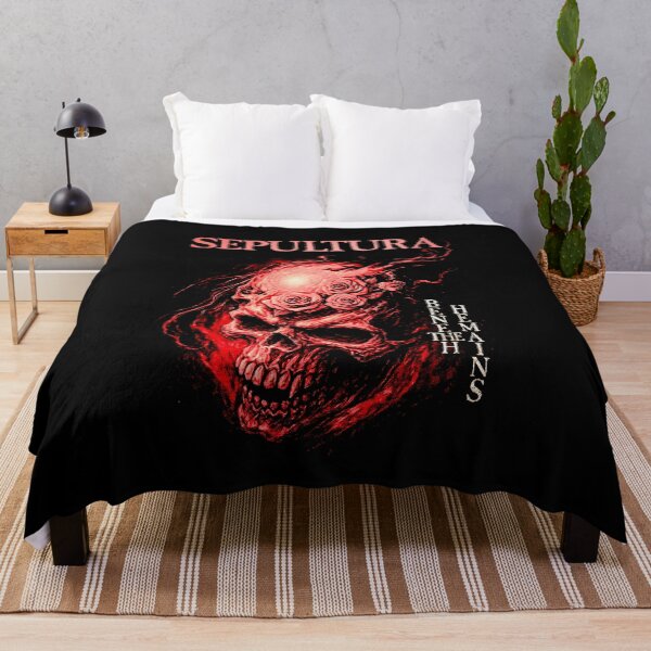 Item preview, Sepultura - Beneath the Remains Skull and Roses Artwork designed and sold by interdesigner.