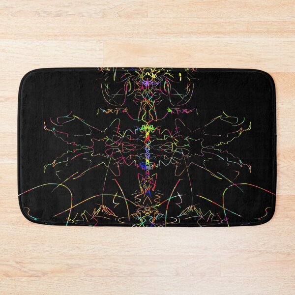 Item preview, Authenticated Neon Entity - Hand-Drawn Abstract Art with Unique Color Hash designed and sold by Outlet Raloel.