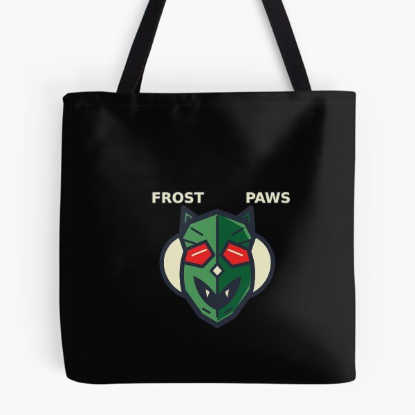 Item preview, Frost Paws Winter Guardian designed and sold by ChaosColorCo.