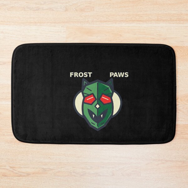Item preview, Frost Paws Winter Guardian designed and sold by ChaosColorCo.