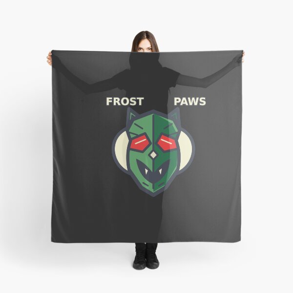 Item preview, Frost Paws Winter Guardian designed and sold by ChaosColorCo.