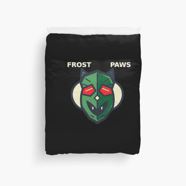 Item preview, Frost Paws Winter Guardian designed and sold by ChaosColorCo.