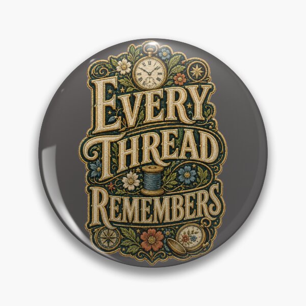 Item preview, Every Thread Remembers – Vintage Embroidery & Timeless Memories designed and sold by Golden Era Studio.