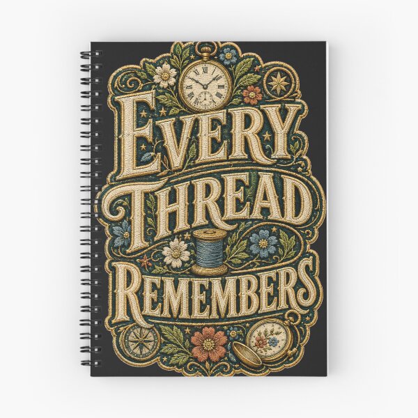 Item preview, Every Thread Remembers – Vintage Embroidery & Timeless Memories designed and sold by Golden Era Studio.
