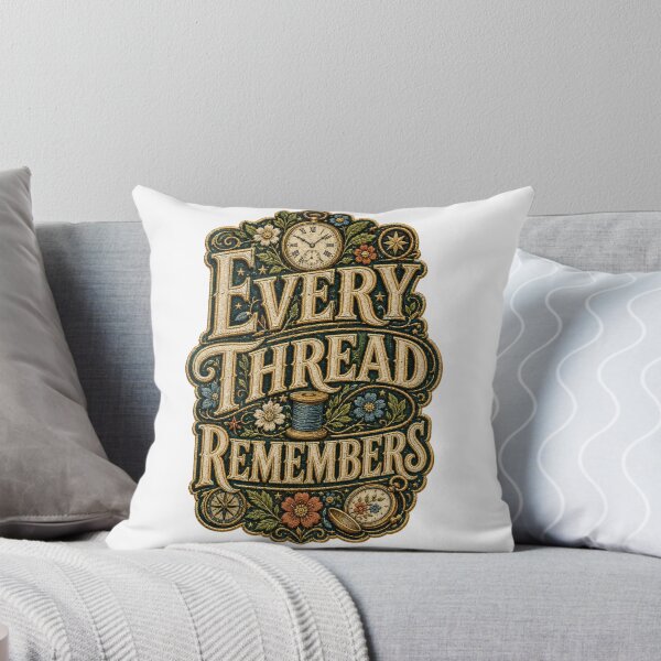Item preview, Every Thread Remembers – Vintage Embroidery & Timeless Memories designed and sold by Golden Era Studio.