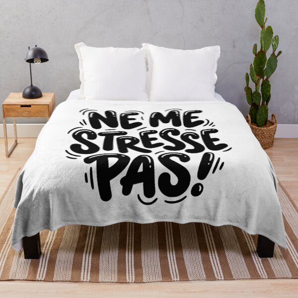 Item preview, Ne Me Stresse Pas French Chill Out Time designed and sold by AntiqueImages.