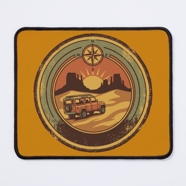 Item preview, Vintage Desert Explorer Adventure Badge designed and sold by TheOctopusArt.