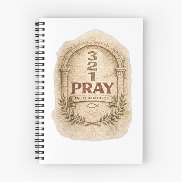 Item preview, 3 2 1 PRAY – Faith In Motion Christian Fitness Shirt designed and sold by 321Pray.
