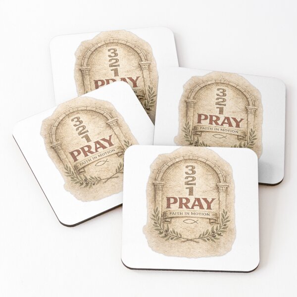 Item preview, 3 2 1 PRAY – Faith In Motion Christian Fitness Shirt designed and sold by 321Pray.