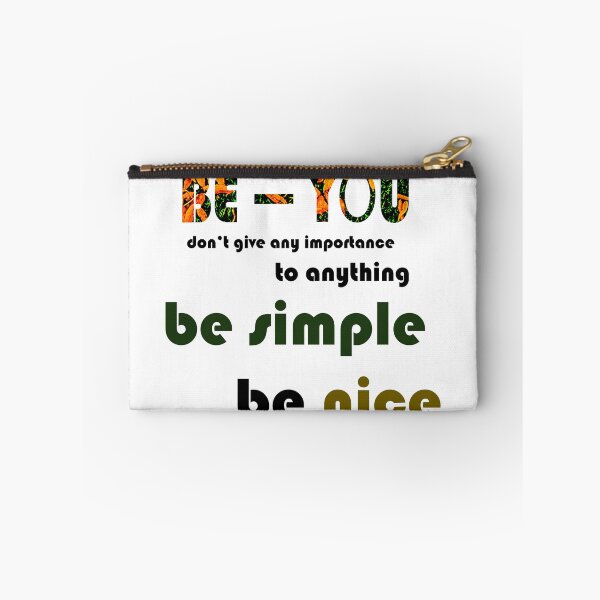 Item preview, Be You Simple & Nice – Positive Self Expression Minimalist Quote designed and sold by say_li03.