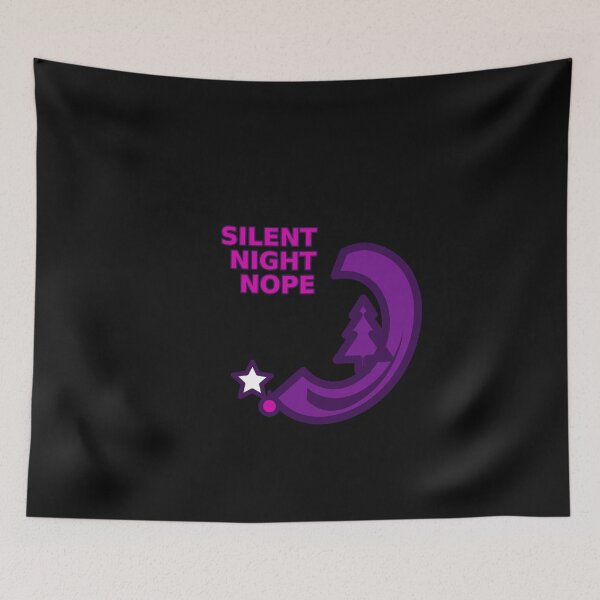 Item preview, Silent Night Nope Cat Tail designed and sold by ChaosColorCo.