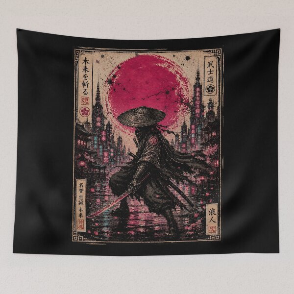 Item preview, Inked samurai designed and sold by TerryChurch.
