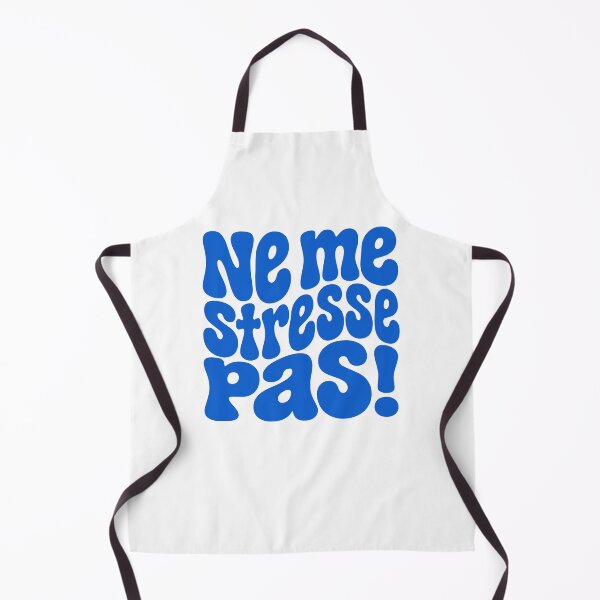Item preview, Ne me stresse pas French Cool Retro 70s Style designed and sold by AntiqueImages.