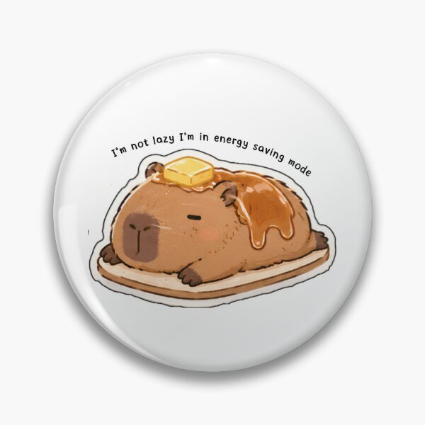 Item preview, Cute Capybara Pancake Sweet Syrup Sticker designed and sold by AbsCrewStore.
