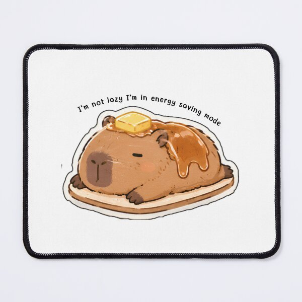 Item preview, Cute Capybara Pancake Sweet Syrup Sticker designed and sold by AbsCrewStore.