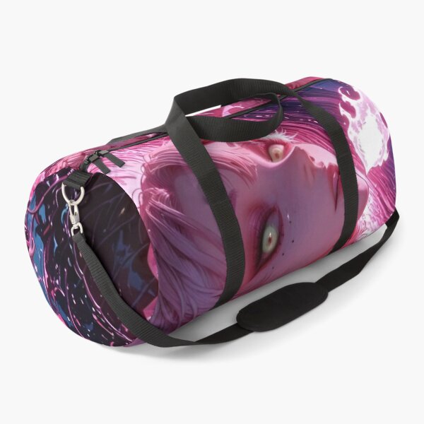 Item preview, Pink Flame Siren – Gothic Anime Girl with Pink Braids and Cosmic Fire designed and sold by Dyan4.
