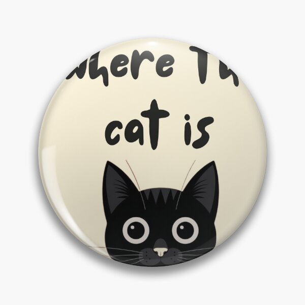 Item preview, Home Is Where the Cat Is – Vintage Cat Lover Design designed and sold by Rooted & Co.