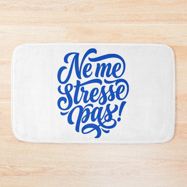 Item preview, Ne me stresse pas French Don't Stress Me Out designed and sold by AntiqueImages.