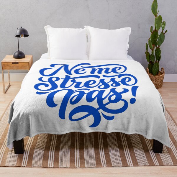 Item preview, Ne me stresse pas French Don't Stress Me Out designed and sold by AntiqueImages.