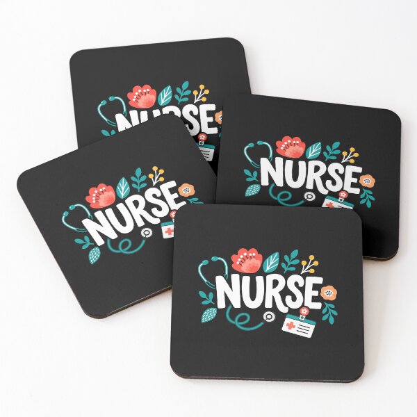 Item preview, NURSE Medical Icon Typography designed and sold by YNELENT.