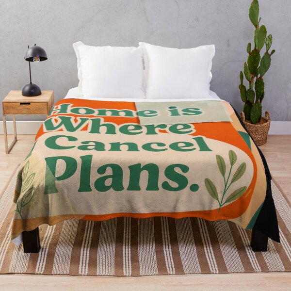 Item preview, Home is where I Cancel Plans #1 designed and sold by Helios Be. Lavsh.