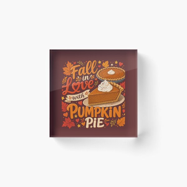 Item preview, Fall in Love with Pumpkin Pie designed and sold by Pixel-Lair.