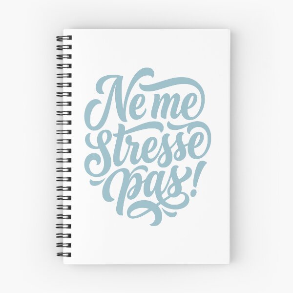 Item preview, Ne me stresse pas French Office or Gym Humor designed and sold by AntiqueImages.