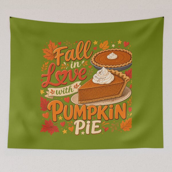 Item preview, Fall in Love with Pumpkin Pie designed and sold by Pixel-Lair.