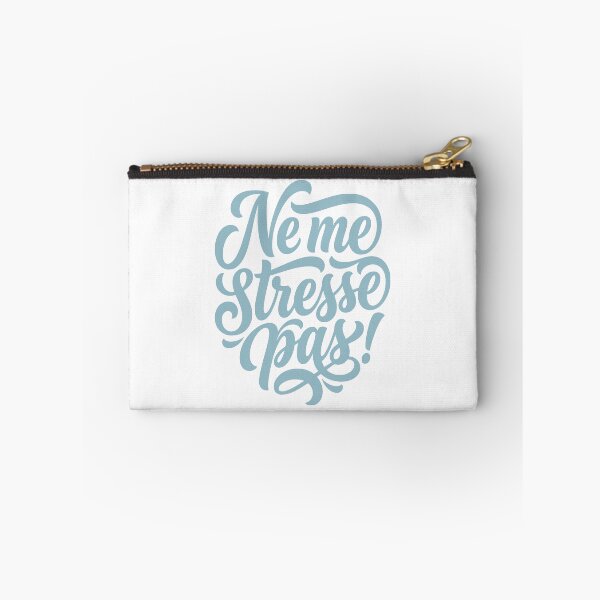 Item preview, Ne me stresse pas French Office or Gym Humor designed and sold by AntiqueImages.