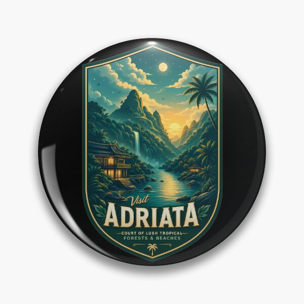 Item preview, ACOTAR Adriata Summer Court Nature Landscape designed and sold by FrontierCosmic.