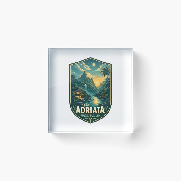 Item preview, ACOTAR Adriata Summer Court Nature Landscape designed and sold by FrontierCosmic.