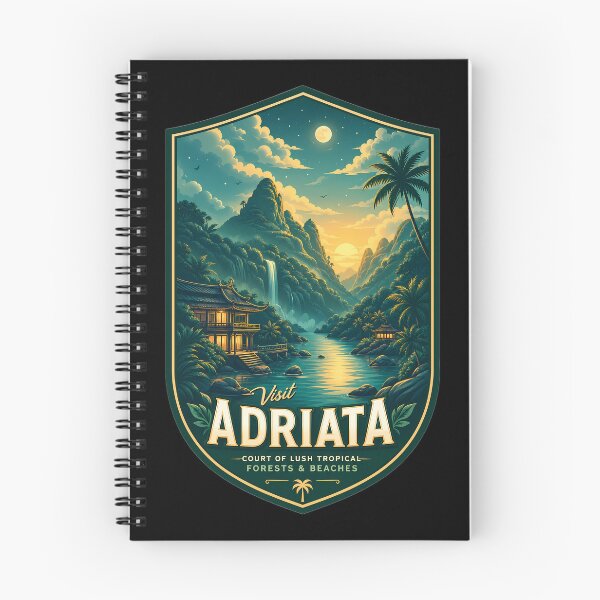 Item preview, ACOTAR Adriata Summer Court Nature Landscape designed and sold by FrontierCosmic.
