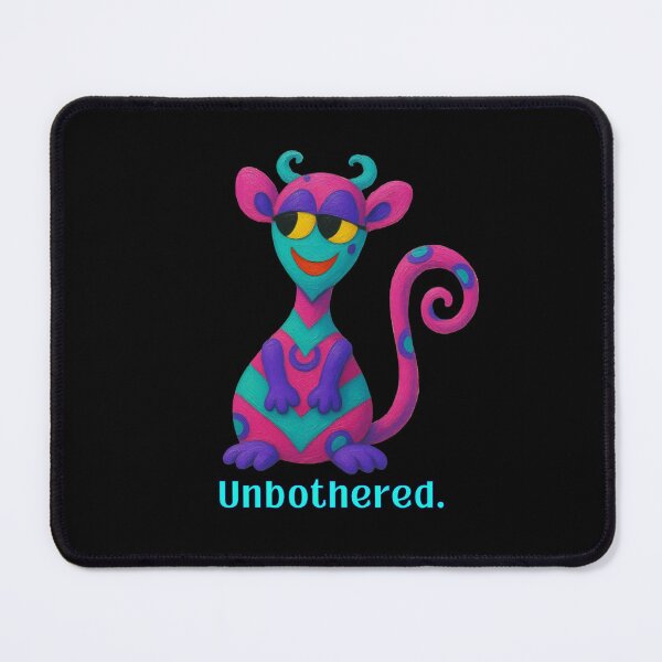 Item preview, Unbothered - Cute Chill Monster with Attitude designed and sold by PatykArt.