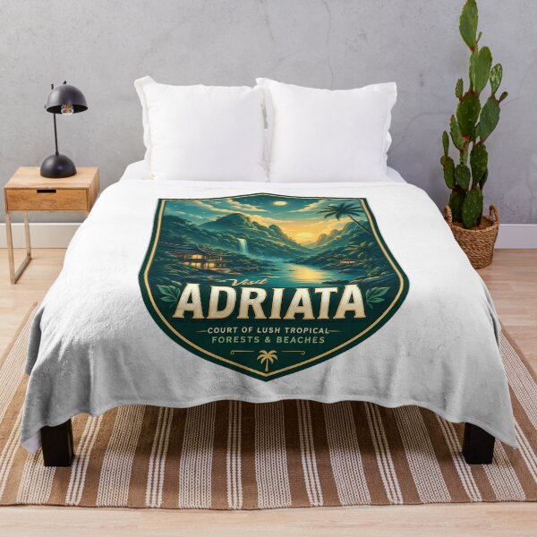 Item preview, ACOTAR Adriata Summer Court Nature Landscape designed and sold by FrontierCosmic.