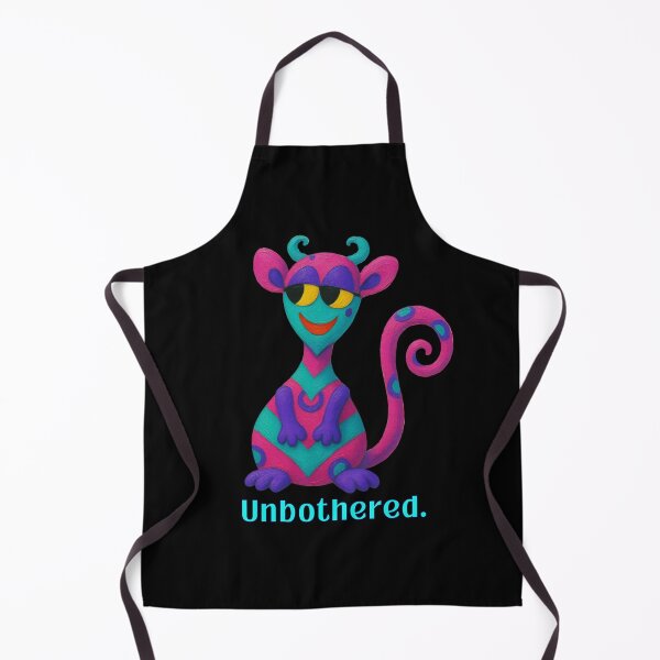 Item preview, Unbothered - Cute Chill Monster with Attitude designed and sold by PatykArt.