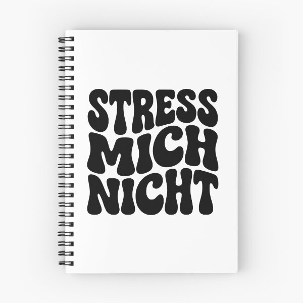 Item preview, Stress Mich Nicht German Stay Chill and Relax designed and sold by AntiqueImages.