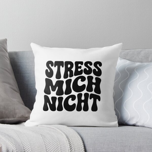 Item preview, Stress Mich Nicht German Stay Chill and Relax designed and sold by AntiqueImages.